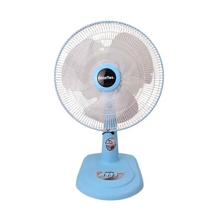 พัดลมตั้งโต๊ะ 16 นิ้ว IMARFLEX IF-952A สีฟ้า