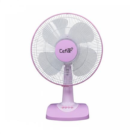 พัดลมตั้งโต๊ะ 16 นิ้ว CEFLAR FB-1602 สีชมพู