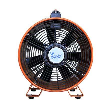 พัดลมอุตสาหกรรม 18 นิ้ว YUSHI YUS-PVT45 สีดำ/ส้ม