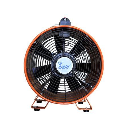 พัดลมอุตสาหกรรม 12 นิ้ว YUSHI YUS-PVT30 สีดำ/ส้ม