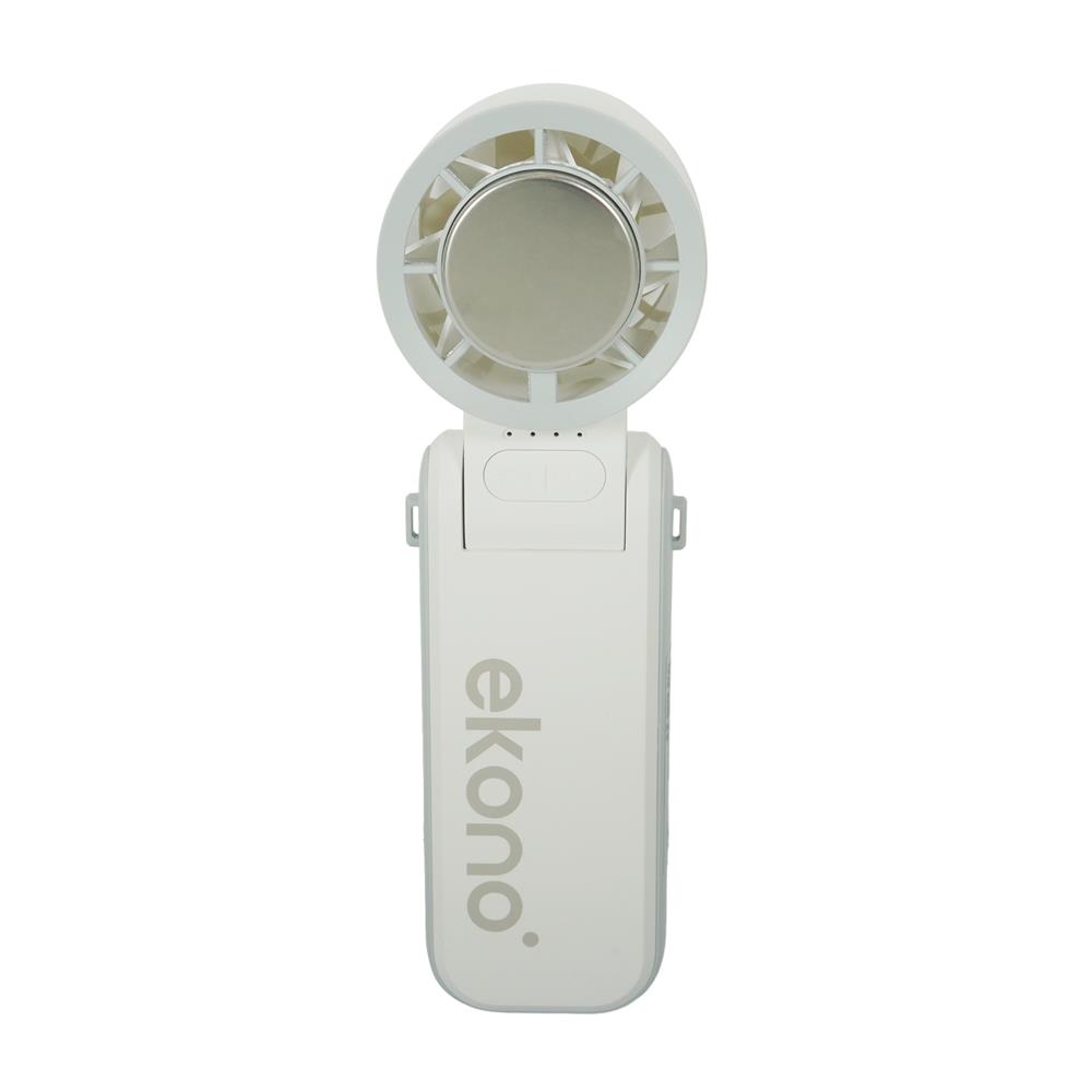 พัดลมพกพา 1.6 นิ้ว EKONO EK-PTB12 สีขาว