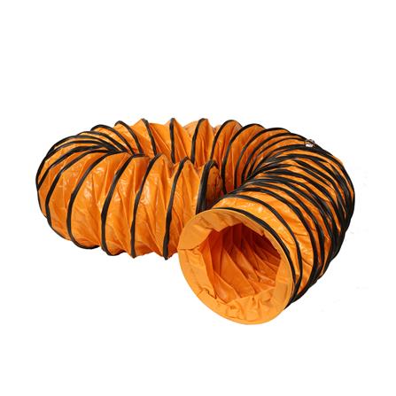 ท่อพัดลมดูดอากาศ 12 นิ้ว YUSHI YUS-PIPEPVT30 สีส้ม/ดำ