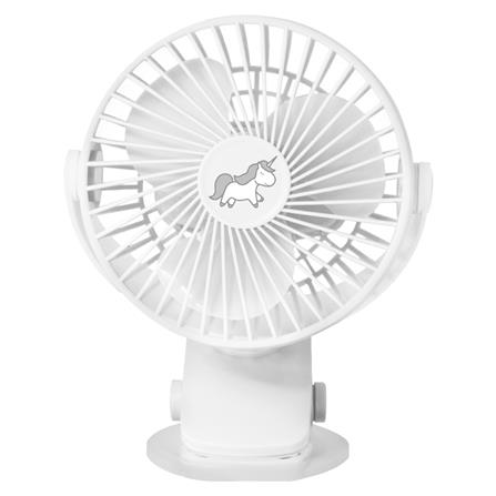 พัดลมพกพา 4 นิ้ว AIKO KN-L2855 Unicorn สีขาว