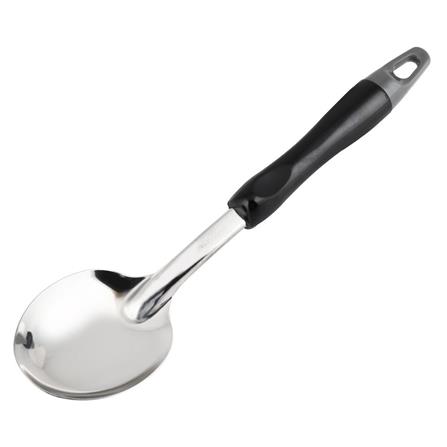 ทัพพีสเตนเลสเล็ก SEAGULL ด้ามดำ