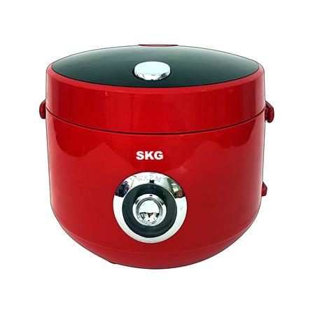 หม้อหุงข้าว MANUAL SKG SK-618 1.8 ลิตร สีดำ/แดง