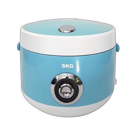 หม้อหุงข้าว MANUAL SKG SK-125 1.2 ลิตร สีขาว/ฟ้า