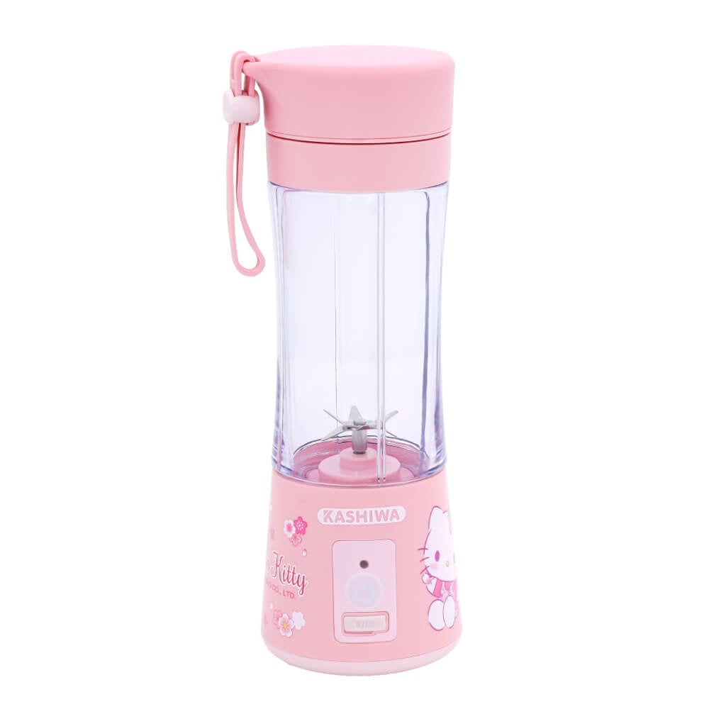 เครื่องปั่นน้ำผลไม้ KASHIWA รุ่น KW-778 ความจุ 380 มิลลิลิตร ลาย HELLO KITTY สีชมพู