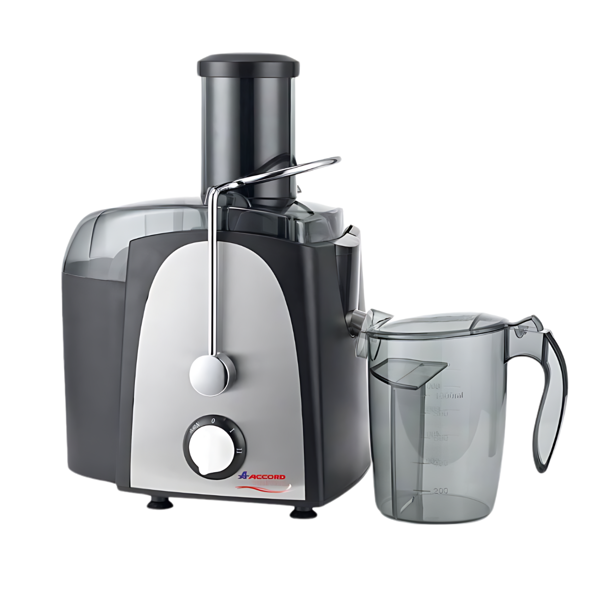 เครื่องคั้นน้ำผักและผลไม้ Accord Prevail แบบแยกกาก รุ่นAC-4422 สีดำ