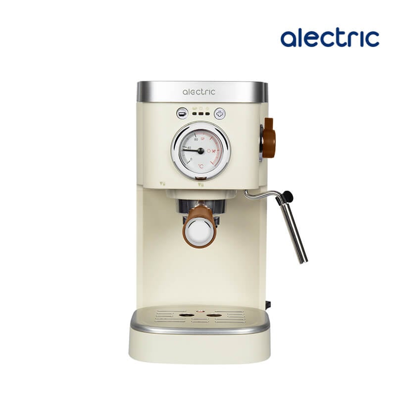 เครื่องชงกาแฟแรงดัน ALECTRIC รุ่น AATTE ONE สีครีม